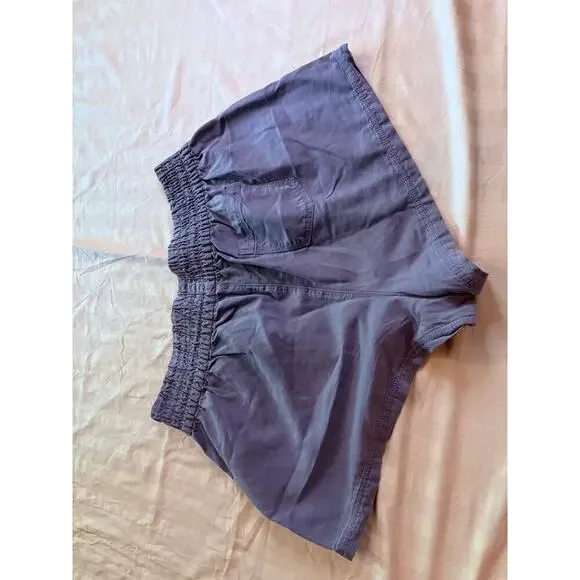 Aerie Babewatch High Waisted Pull On Short blue size XL - Picture 6 of 6